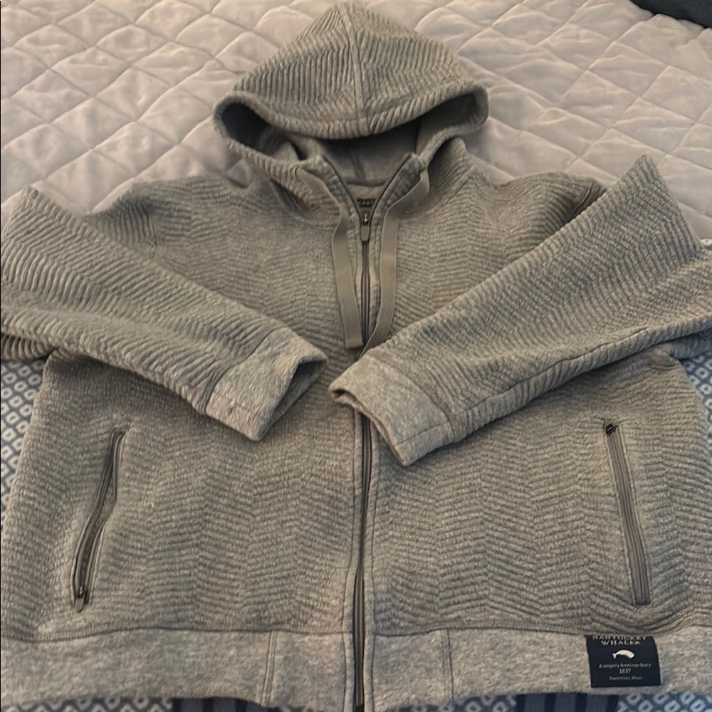 Men's Nantucket Whaler Gray Hoodie